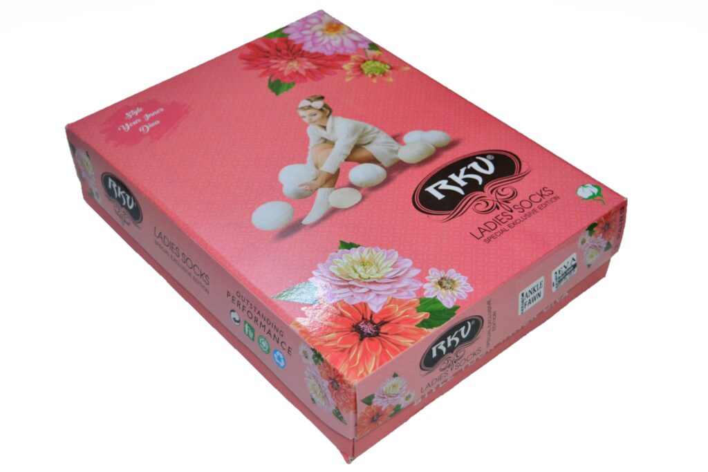 RKV Eva Towel socks box