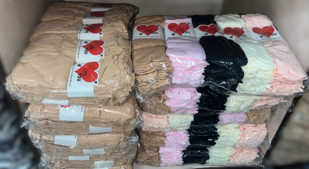 Ladies thin china socks