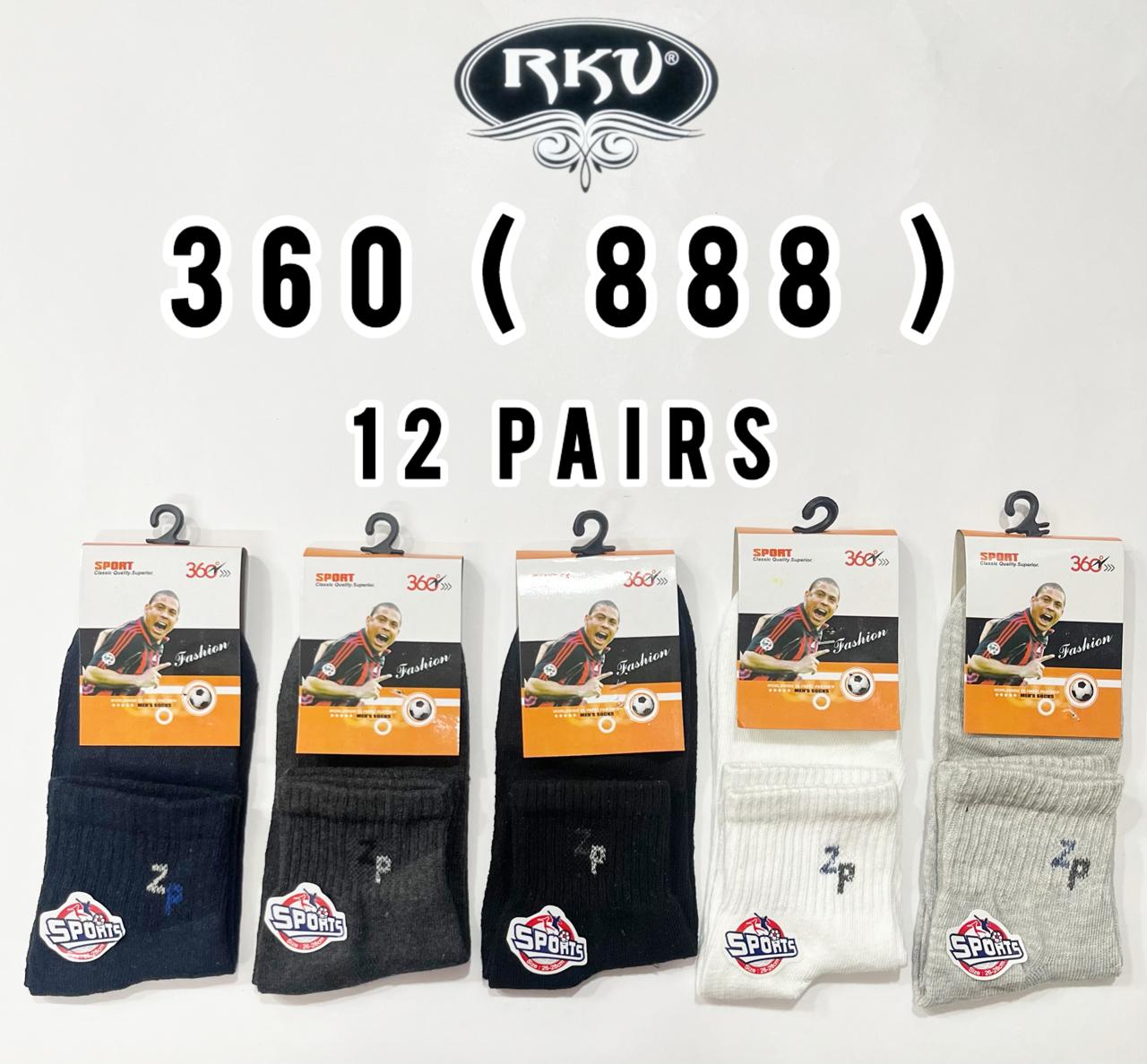 rkv sports socks 360 888